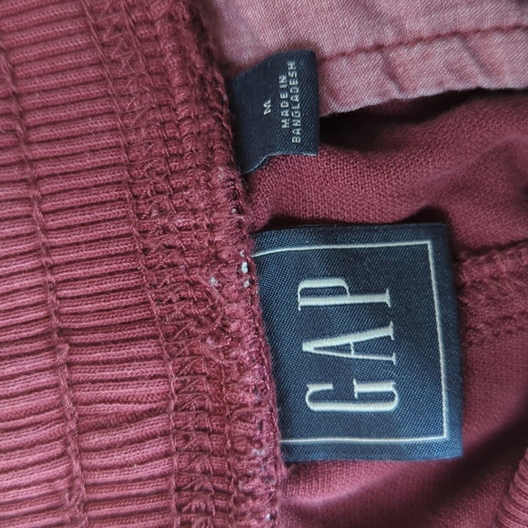 Gap burgundy pants size M - Picture 3 of 4